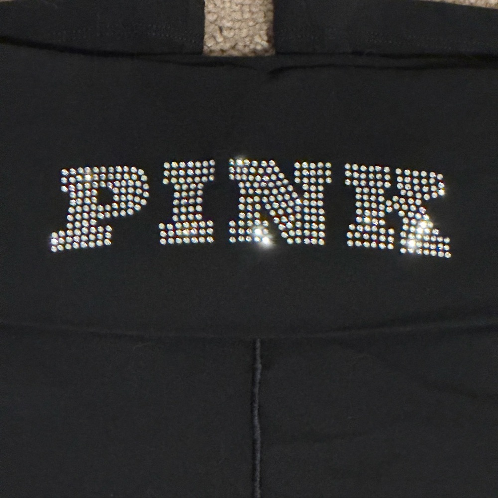 PINK Victoria's Secret Black Flare Pants - Picture 4 of 5